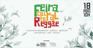 Feira Cultural Reggae tem música, gastronomia e oficinas no domingo