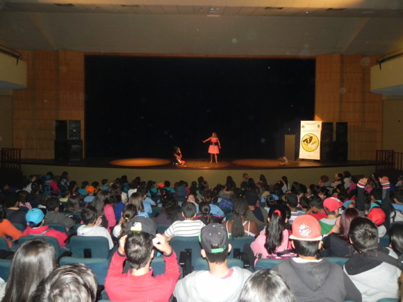 Festival é realizado nas categorias infantil e infanto-juvenil (Foto: Prefeitura de Poços de Caldas). 