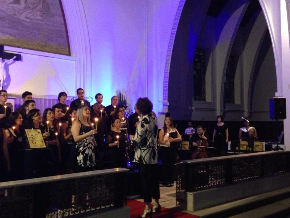 Concerto de Natal de 2013, realizado na Igreja São Domingos (foto: Facebook).