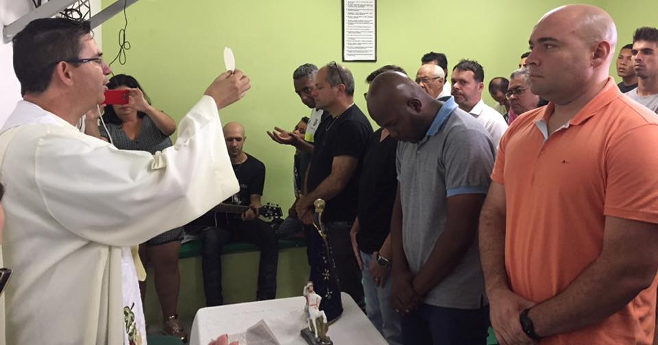 Missa aconteceu na manhã desta quarta-feira (foto: Associação Atlética Caldense).