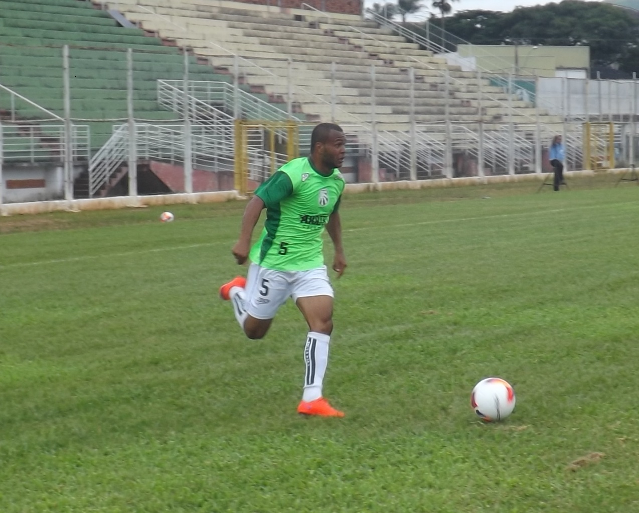 Feijão foi titular da Caldense em 2015.