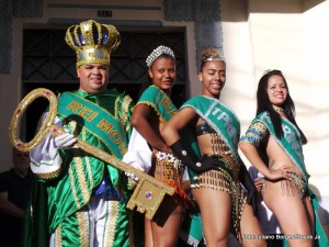 Corte comanda a cidade durante o Carnaval.