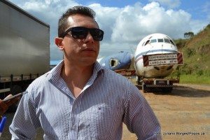 O empresário Thiago Oliveira comprou o avião em 2012