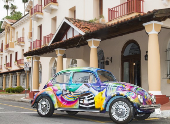 Fusca faz parte da exposição Sonhos Lúdicos.