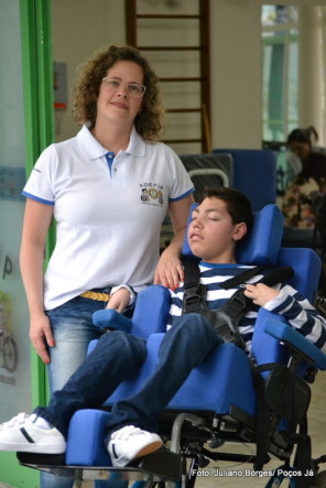 Filho Gustavo motivou o início da luta pelos direitos dos deficientes.