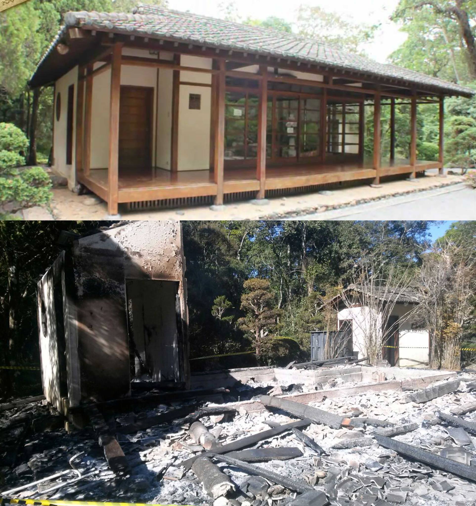 Casa de Chá era uma das atrações do Recanto Japonês.