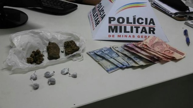 Mais porções da droga foram encontrados na rua Boa Vista, onde o traficante também frequentava (Foto: Polícia Militar)