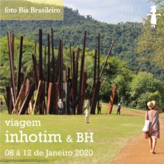 INHOTIM E BH | Espaço Ziriguidum organiza excursão cultural para janeiro