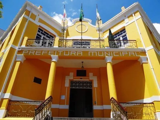 Fachada da Prefeitura de Poços de Caldas